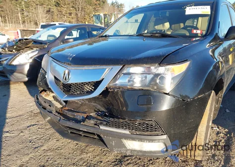 2011 Acura Mdx z USA, uszkodzony, nr VIN 2HNYD2H2XBH003022